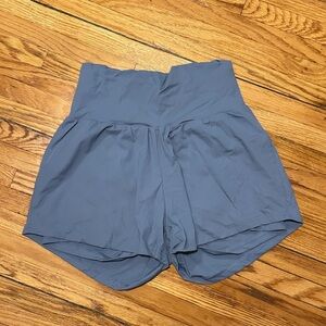 HALARA Women's High-Waisted Blue Shorts